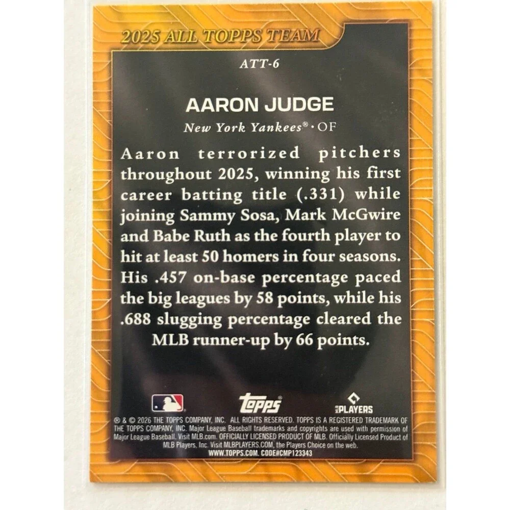 Topps description 2026